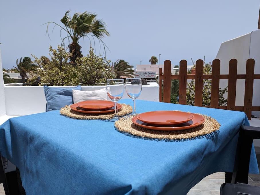Charming Flat In Los Molinos With Terrace & Pools, Near Playa Bastian Costa Teguise Exterior foto